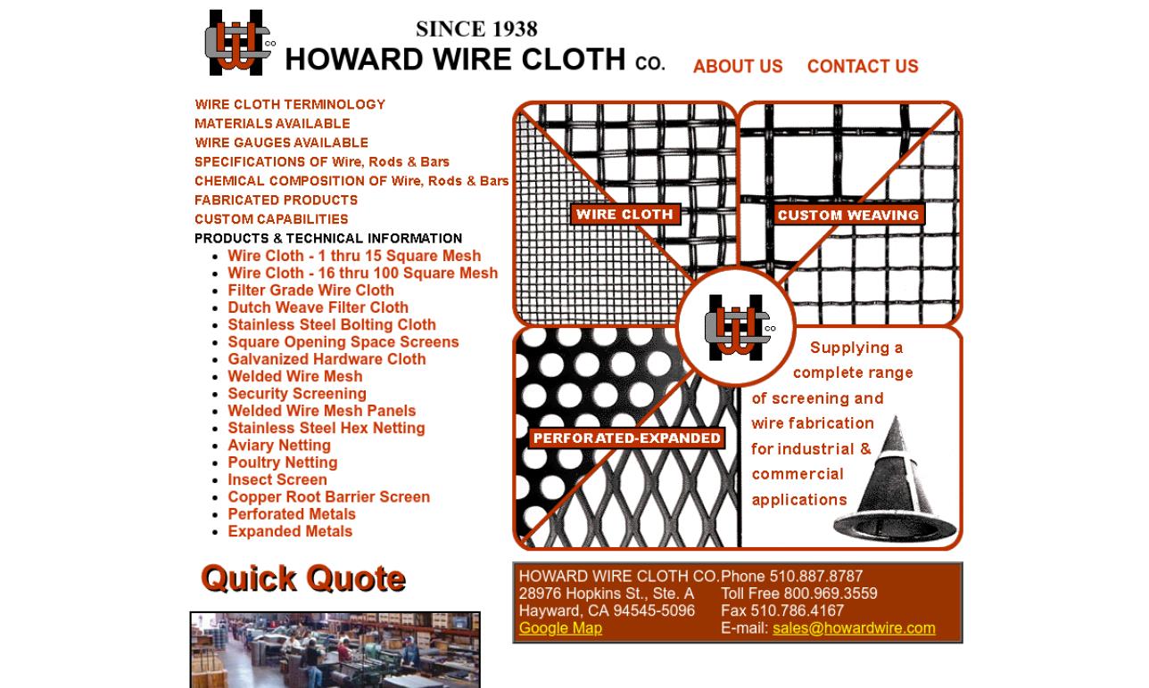 Howard Wire Cloth Co.