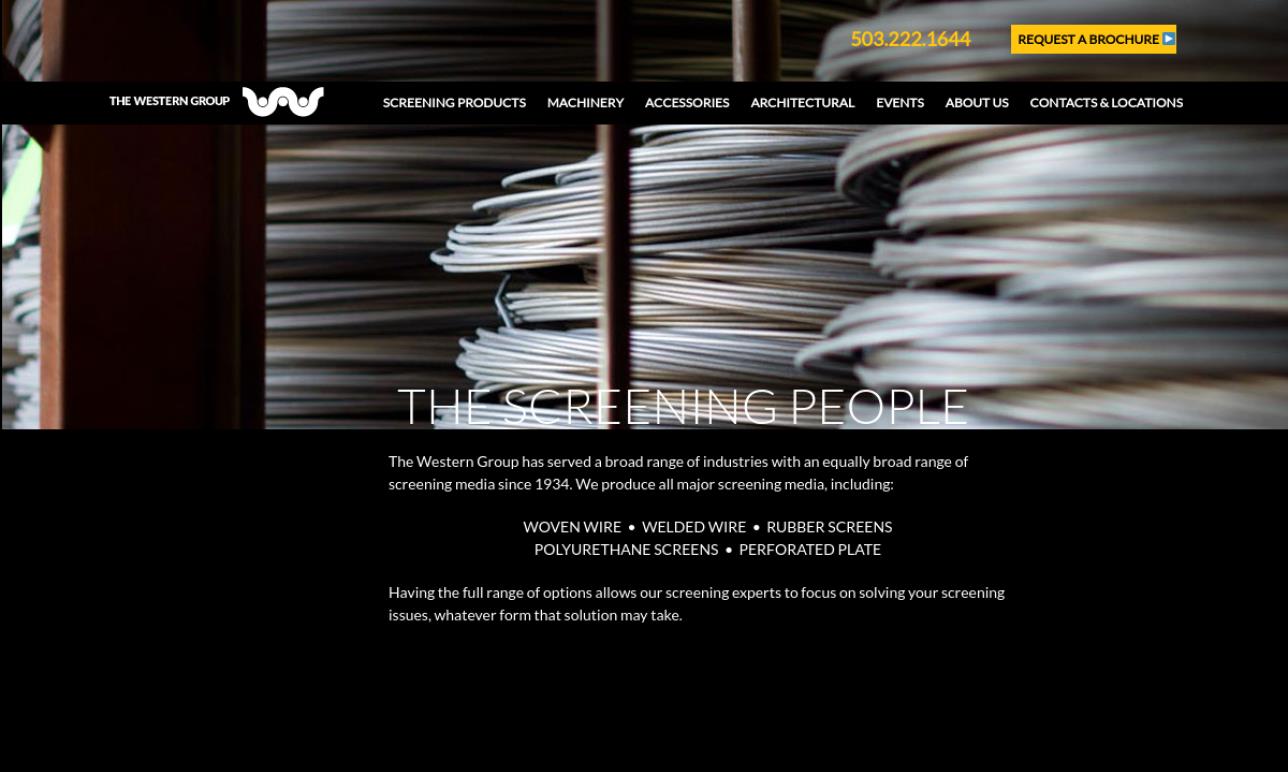 The Western Group Wire Cloth