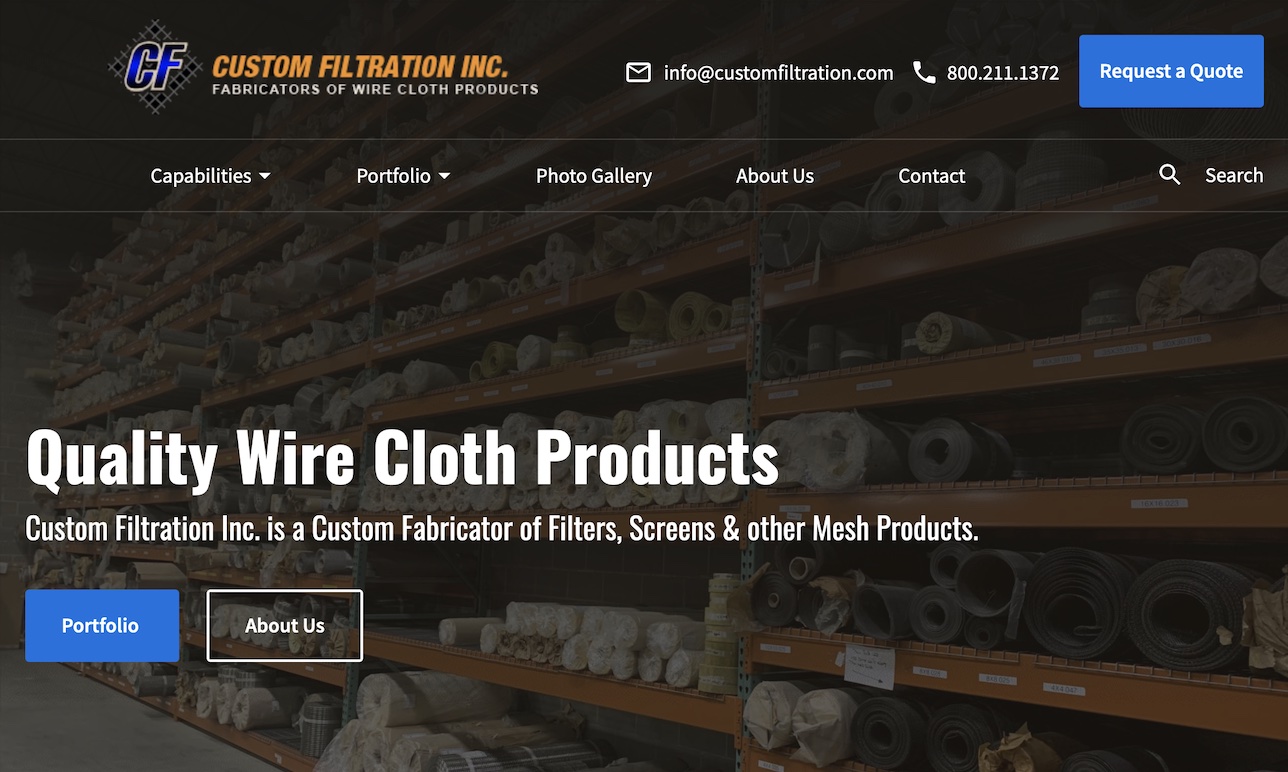 Custom Filtration Inc.